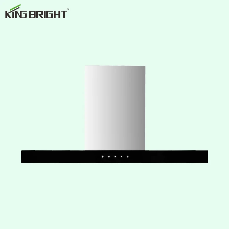 Капот для кухонной плиты KINGBRIGHT с сенсорной кнопкой, медная кухонная вытяжка для дымохода
