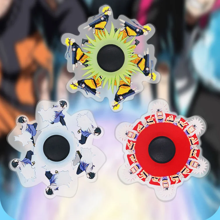 Anti Anxiety 3D Cartoon Fidget Spinners Finger Hand Spinner Toys Characters Designs Fidget Spinner toy for Adults & Kids