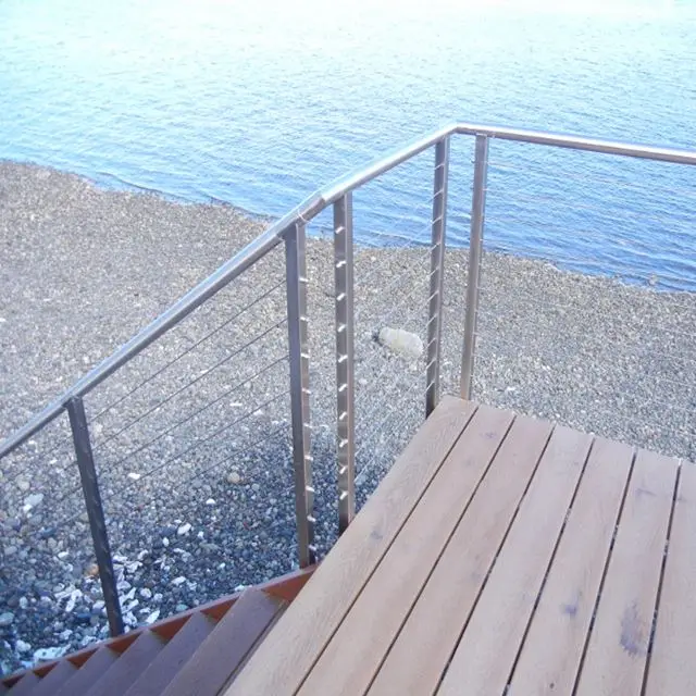 CLEARVIEW Free Design Stainless Steel Pipe Handrails/cheap Railings For Terraces for house