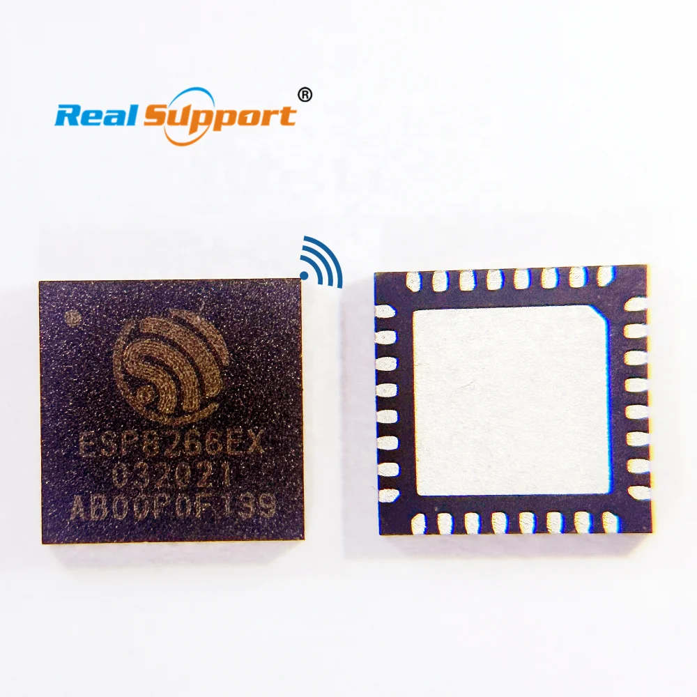 Espressif Original ESP8266 ESP8266EX QFN32 Wi-Fi SoC Chip for ESP-WROOM-02D ESP-WROOM-02U ESP-12S ESP-12F ESP-12E ESP-07S ESP-07
