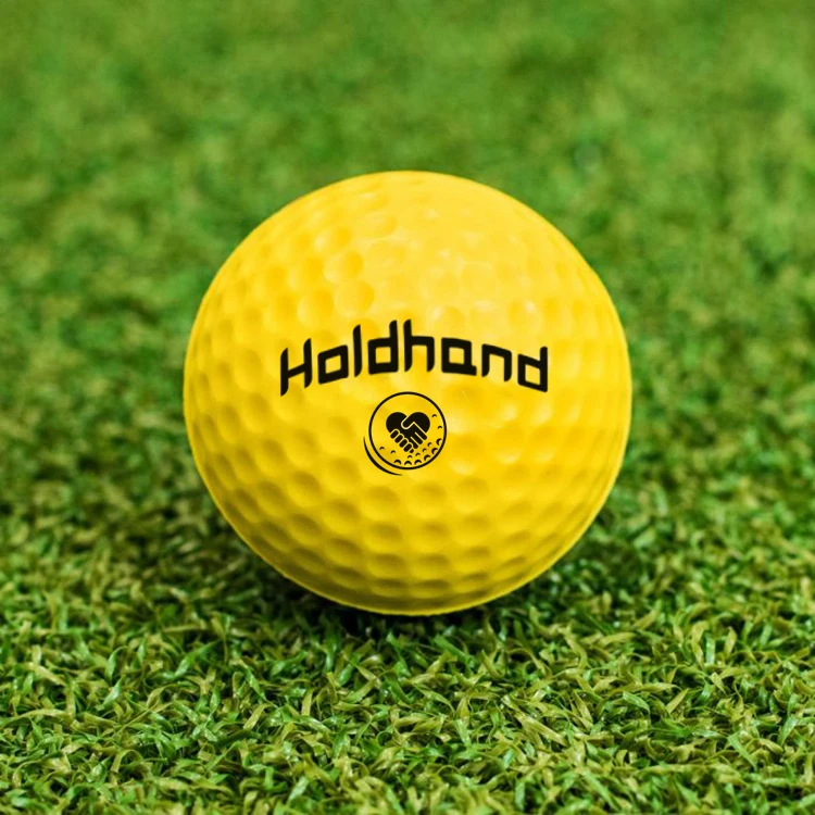 Wholesale Bulk Soft Yellow OEM Foam Practice Golf Balls