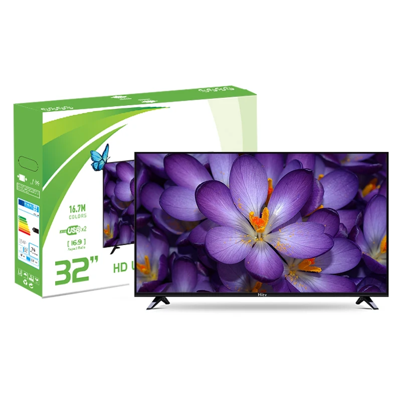 32 Inch Flat LED TV Screen Full HD 1080p Television Smart LED TV