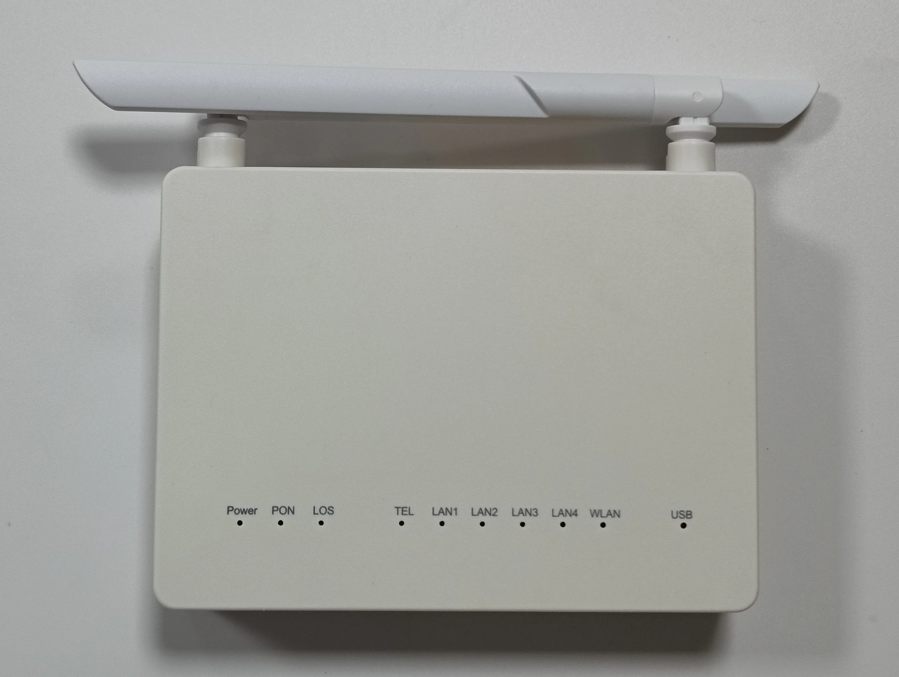 Used Wifi Modem F477V2 With 2 Antennas Epon Onu Fiber Optic F477 V2 English Firmware fiber optic equipment
