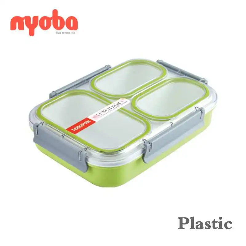 Homio Tedemei Detachable inner stainless steel insulated 1.2L portable lunch box sealing lid worker student can use in microware