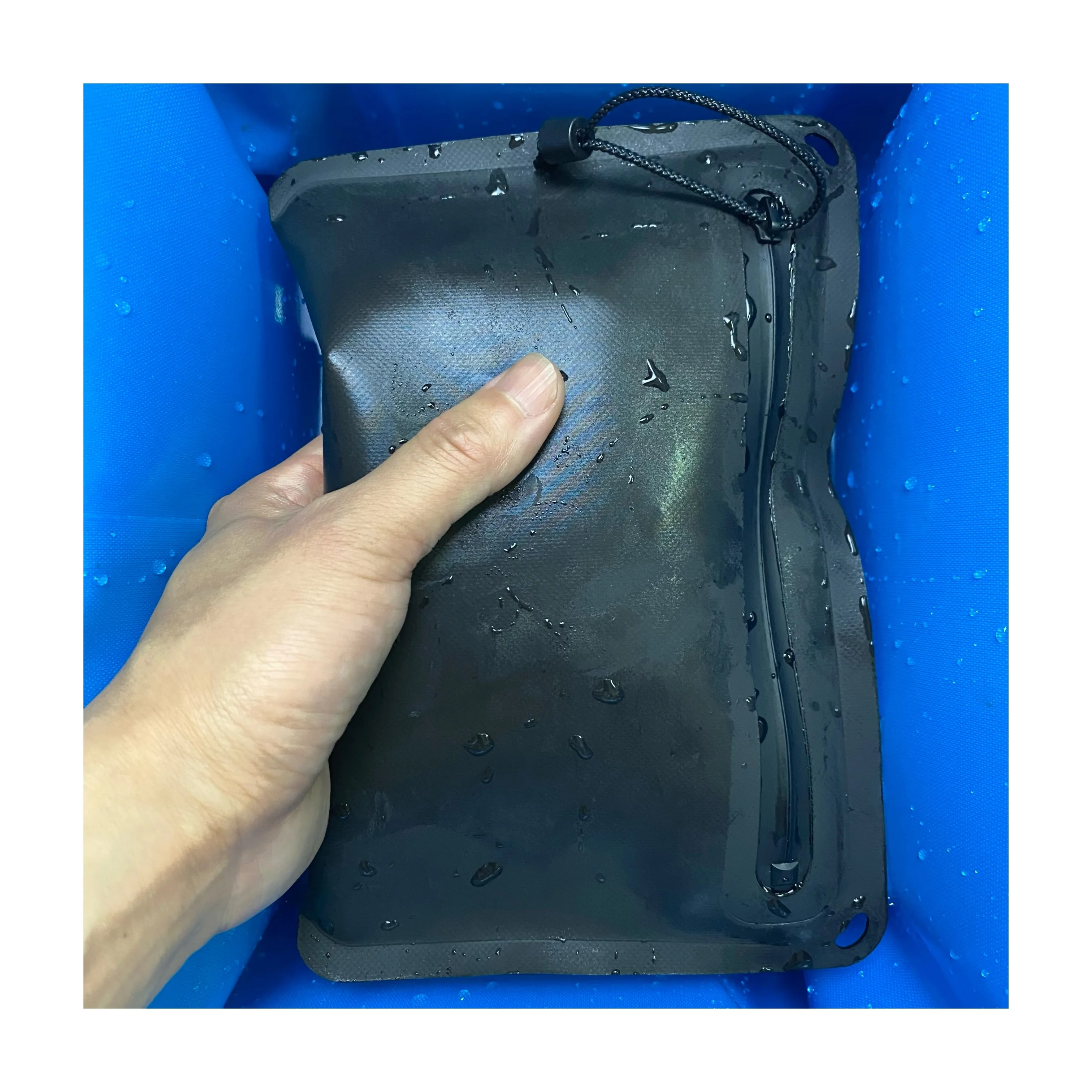 TOPAZ Waterproof and Airtight Tactical Bag  IPX7 Submersible Dry Pouch for Passports, Phone, Valuables Idea for Water Sports