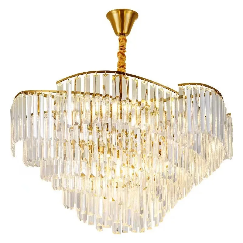 High quality and low price custom crystal lighting