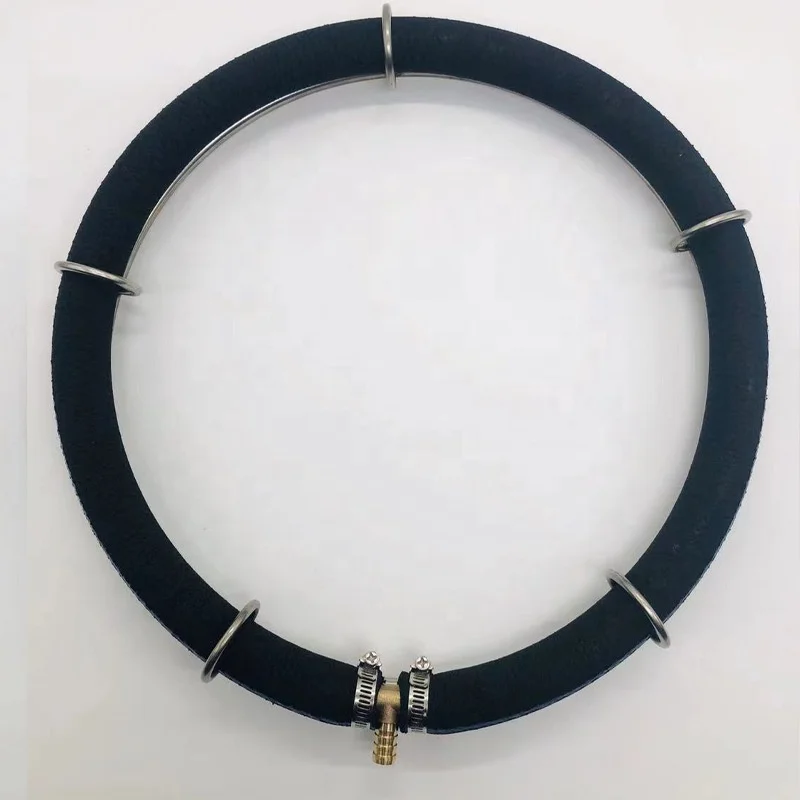 Fish tank Aeration Ring Nano Strip Stainless Steel Oxygen Aeration Tube Aquaculture Oxygenation Ring