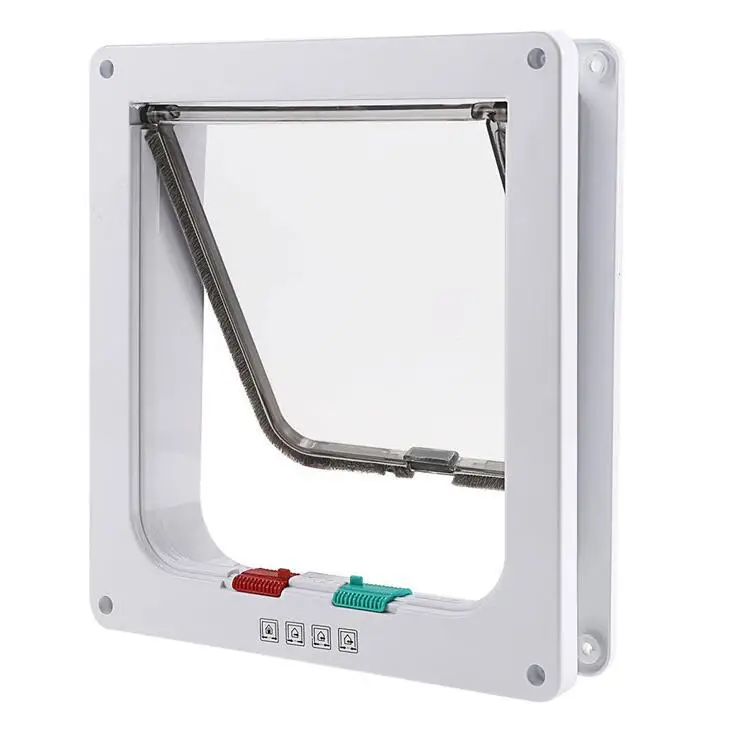 
Manufacturers direct pet door pet access supplies dog cave cat free access to the cat door 