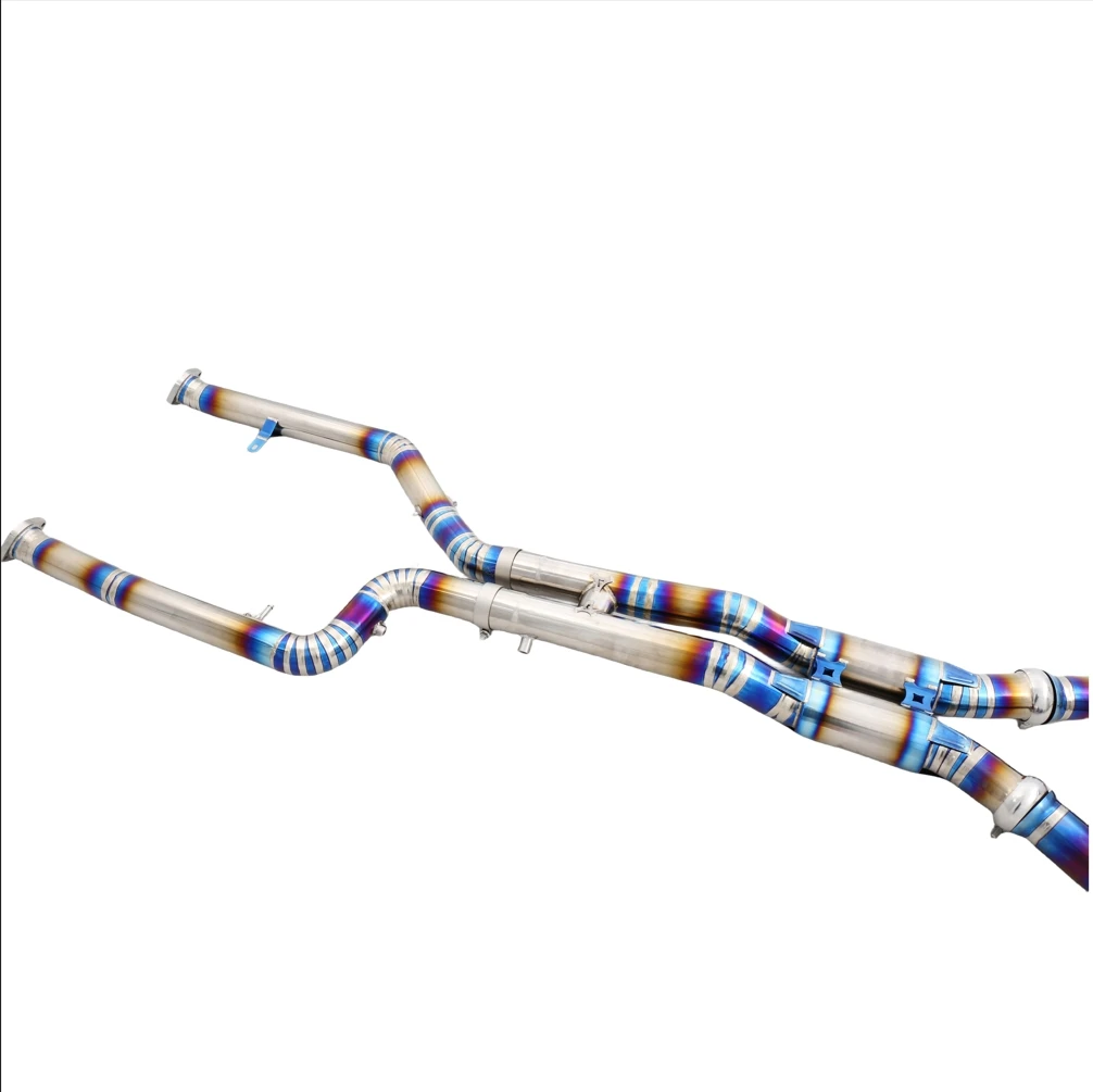 Гарантированная титановая выхлопная труба Cat back Valvetronic глушитель выхлопных труб для M3 E90 E92 E93 BMW