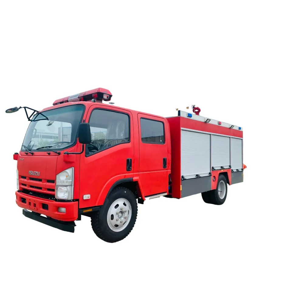 Water Foam Dry Powder Combination Fire Truck Fire Fighting Truck For Sale