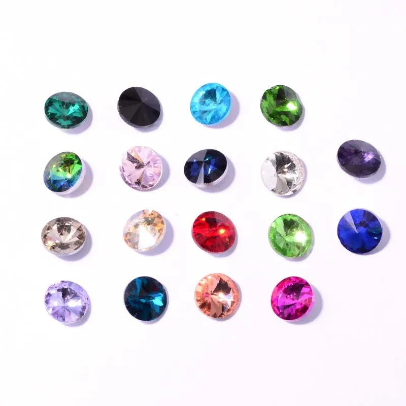 Floral Crystal for Wedding Bridal Fashion Jewelry Colorful Rhinestones Bling Elegant Shoes Figure to Decorate Glass Rhinestones