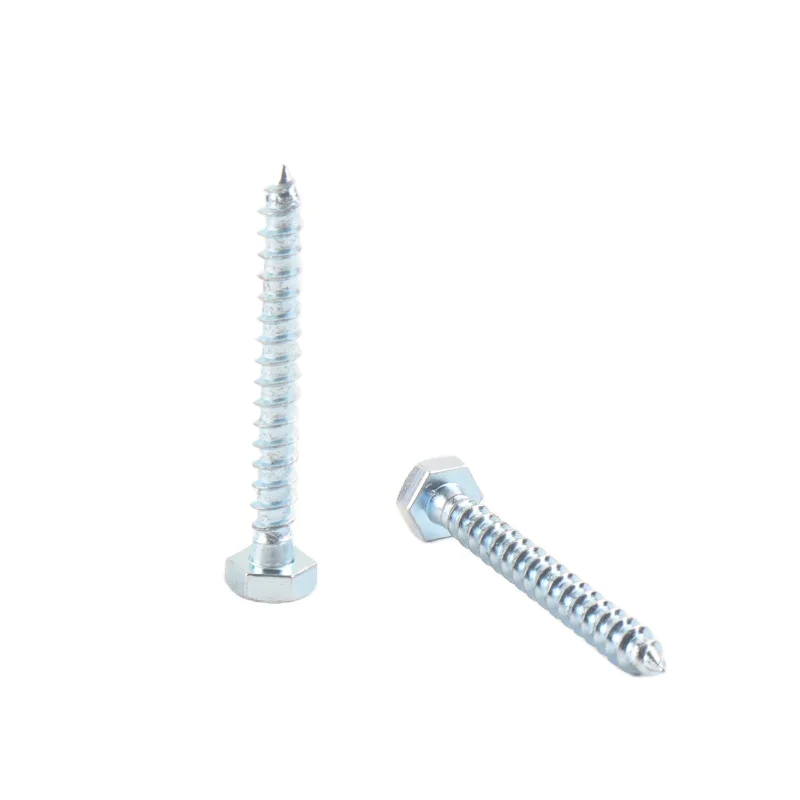 China Manufacturer partial Thread Hexagon Head Wood screw