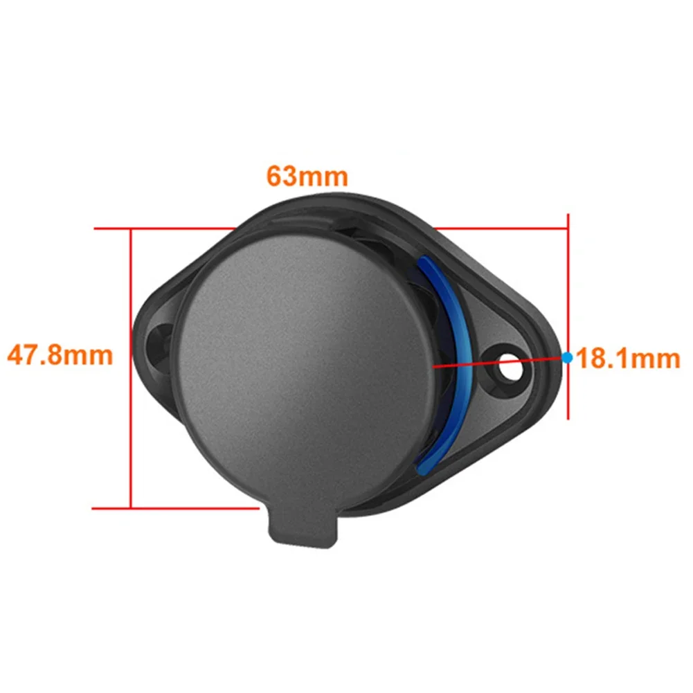 Wholesale Factory Waterproof single Car Bus Boat Marine Motorcycle 12V Usb Charger For Mobile Phones Socket Port