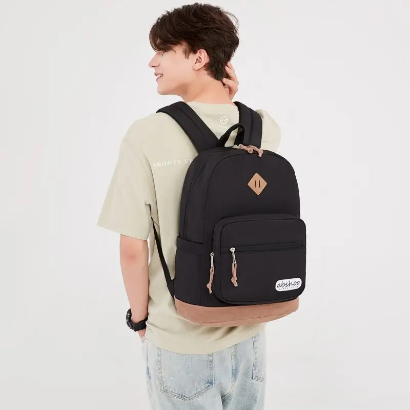 Hot Wholesale School Backpack Black Teens Modern School Backpacks Backpack for Middle School Girls