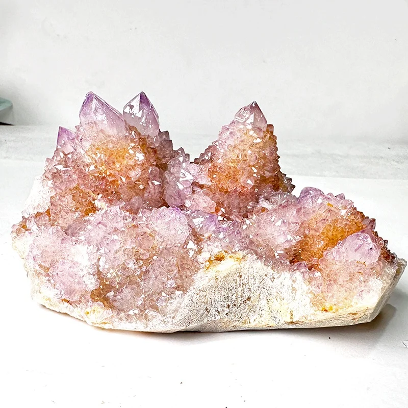 Wholesale High Quality Sparkly Natural Angel Aura Spirite Quartz Crystal Geode Cluster