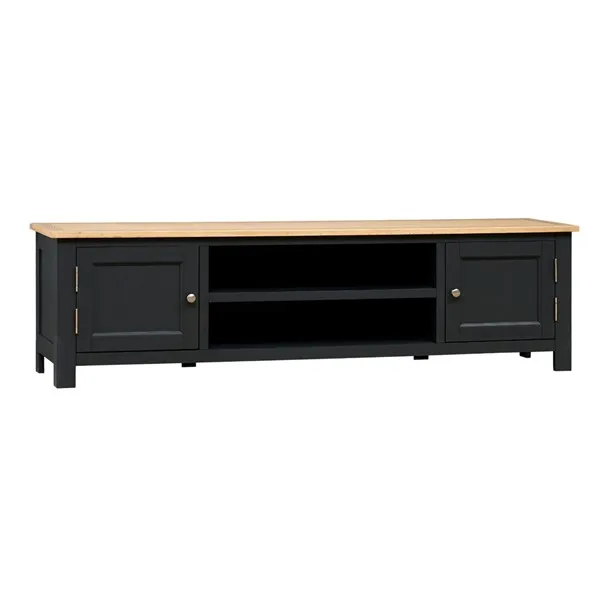 All solid wood TV cabinet Nordic minimalist modern living room furniture storage storage floor cabinet