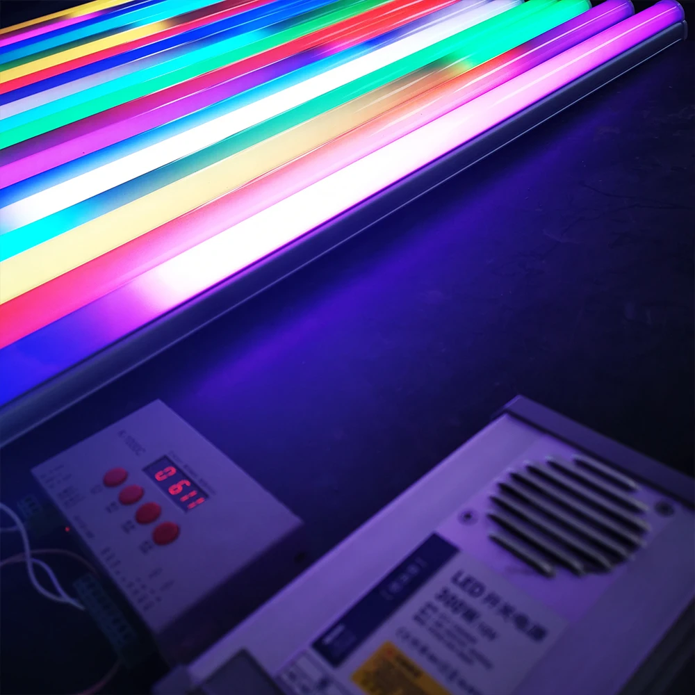 Hurdle Lampled Digital Tube RGB DMX 24V Waterproof LED 80 IP65 24 Round Diffuser Tube for Led Diameter 80 100 Foot Led Lights