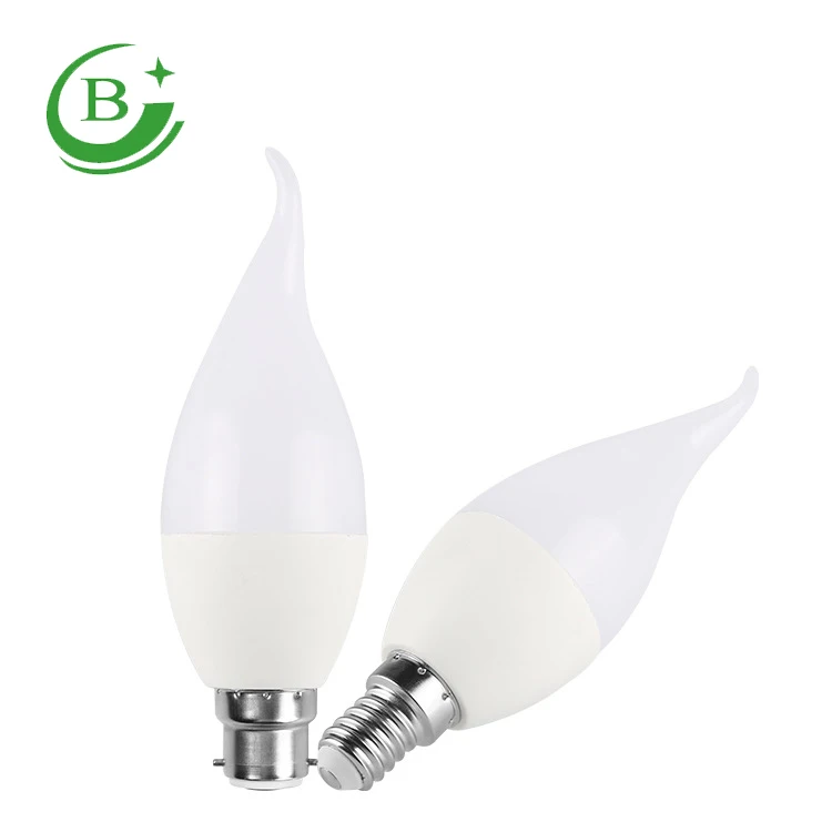 Quality assurance highlight chip bulb light 7W led candle led light