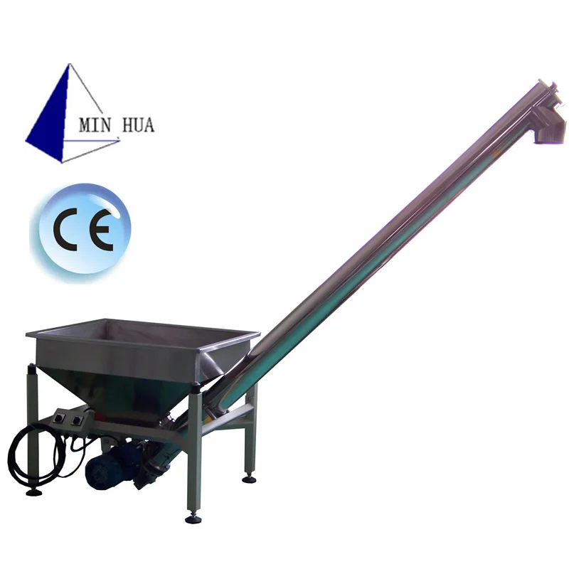 Factory wholesale  high-quality industrial conical stainless steel hopper with vibration feeder