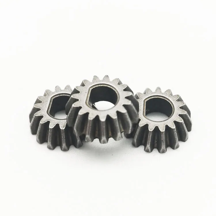 Free sample powder metallurgy precision iron machining parts small spur Bevel gear