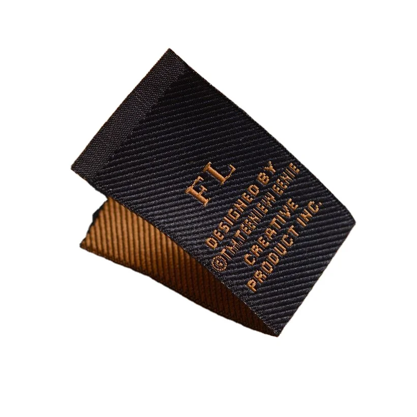 Custom Fashion  customize scarf label Clothing label garment labels