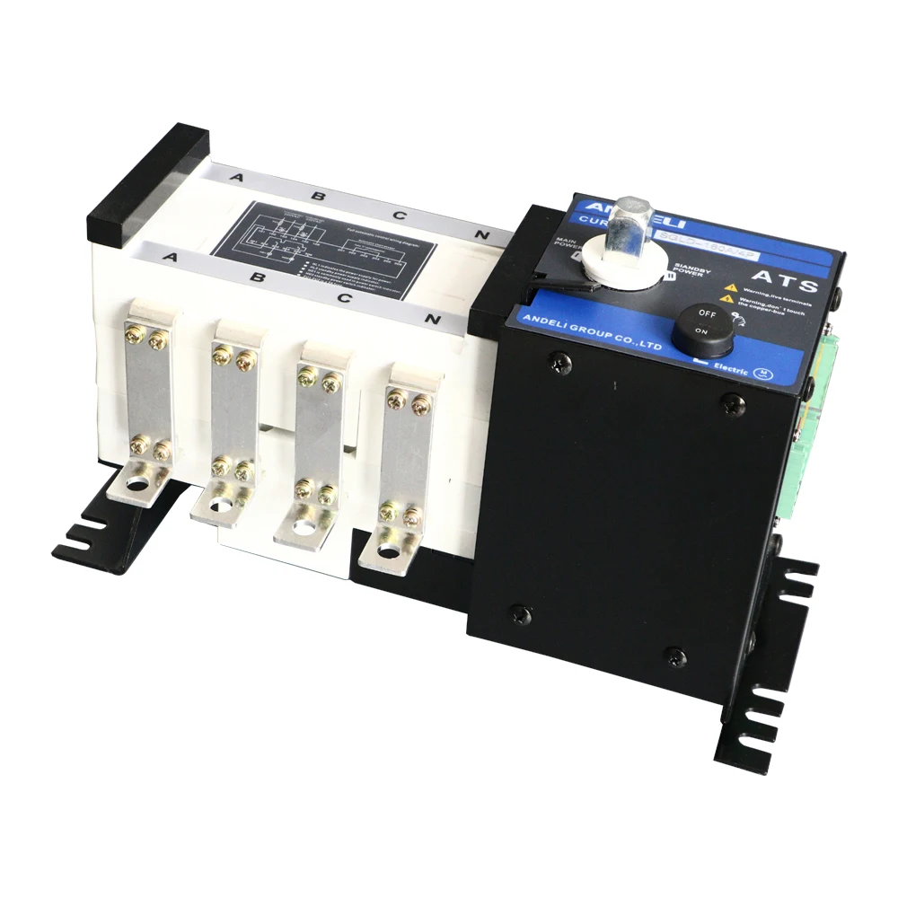 ANDELI Supplier SGLD  4P dual power automatic transfer switch  160A Automatic Transfer Switch PC Class 4pole ATS