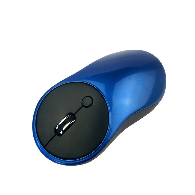 New Design Plat Wireless Computer Mice Ergonomic Mouse With Round Keys