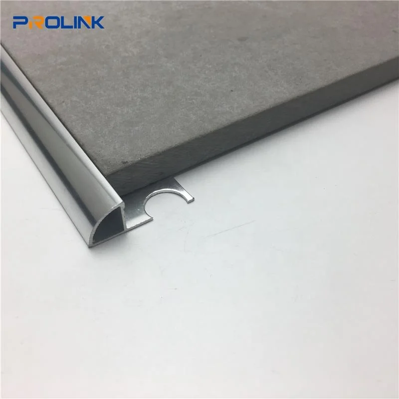 anodized matt silver surface T shape aluminum profile for floor transition