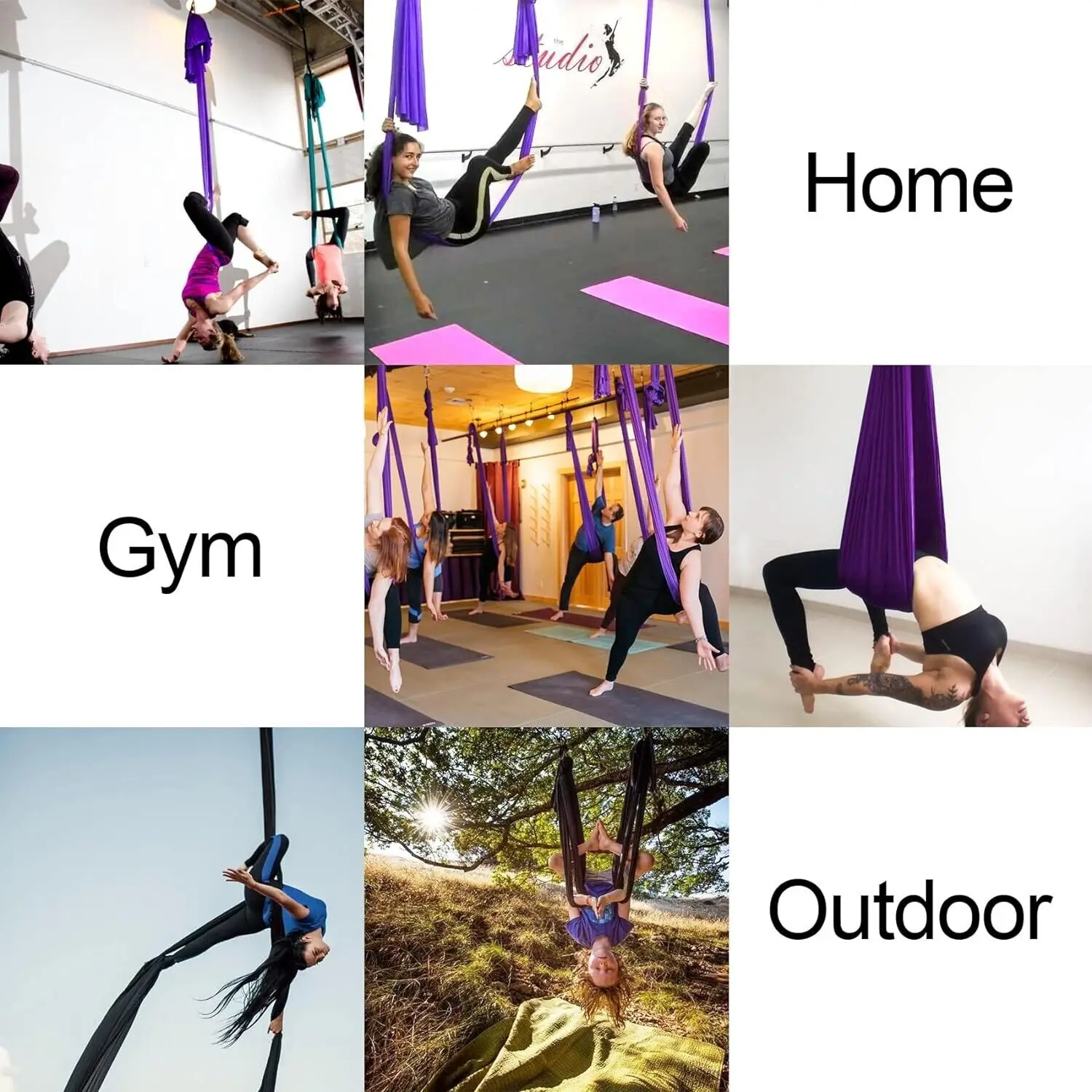 Professional Anti-Gravity Suspension Perfect Balance and Stretch Enhance Flexibility and Strength