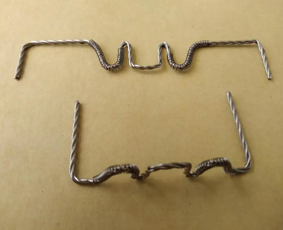 Wolfram wire filament with high melting point which as heating elements for vacuum metalizing
