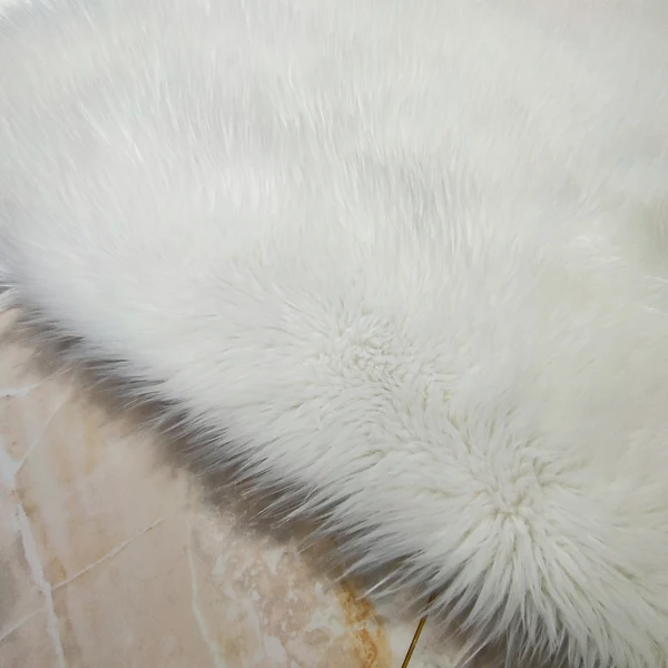 customize  colors  high-grade imitate sheepskin plush carpet living room bedroom balcony wave window ma