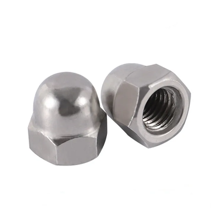China manufacturer direct sale Good Quality DIN 1587 Hexagon domed Nuts