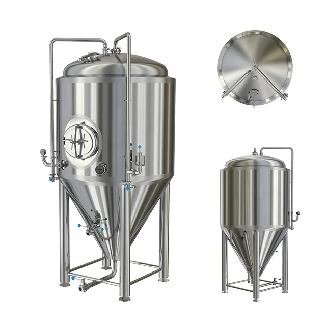 1000 Liter Industrial Beer Making Machine Stainless Steel Beer Brewing  Equipment