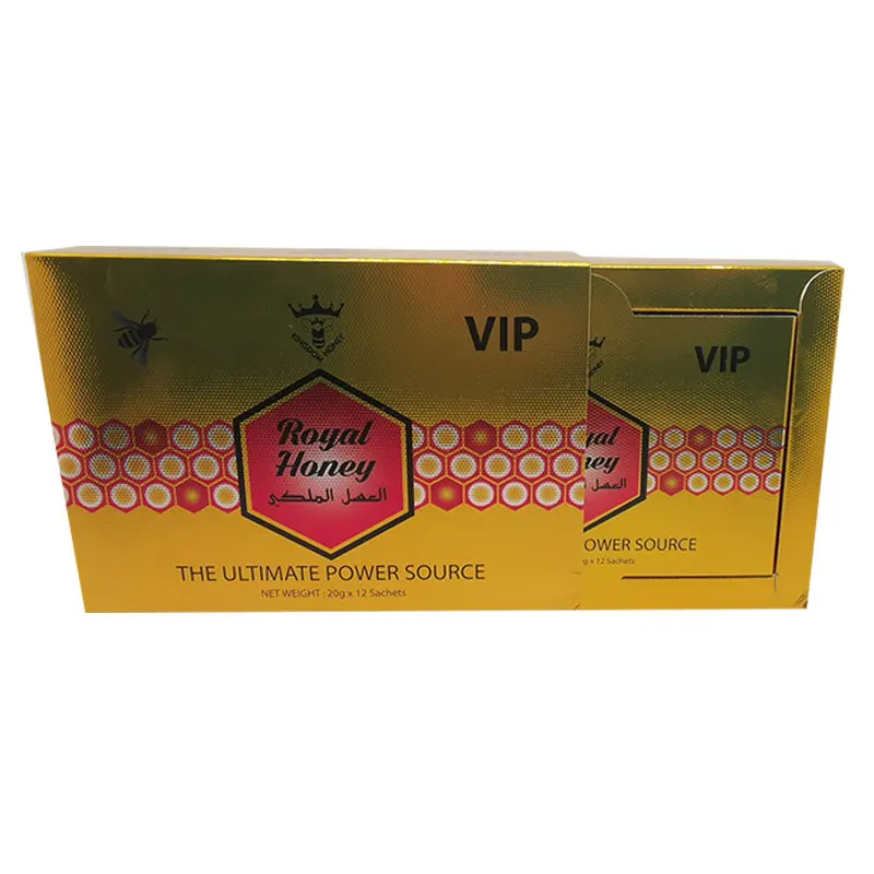 Topx Wonderful Royal VIP Honey for MEN Enhances Male Vitality Honey.