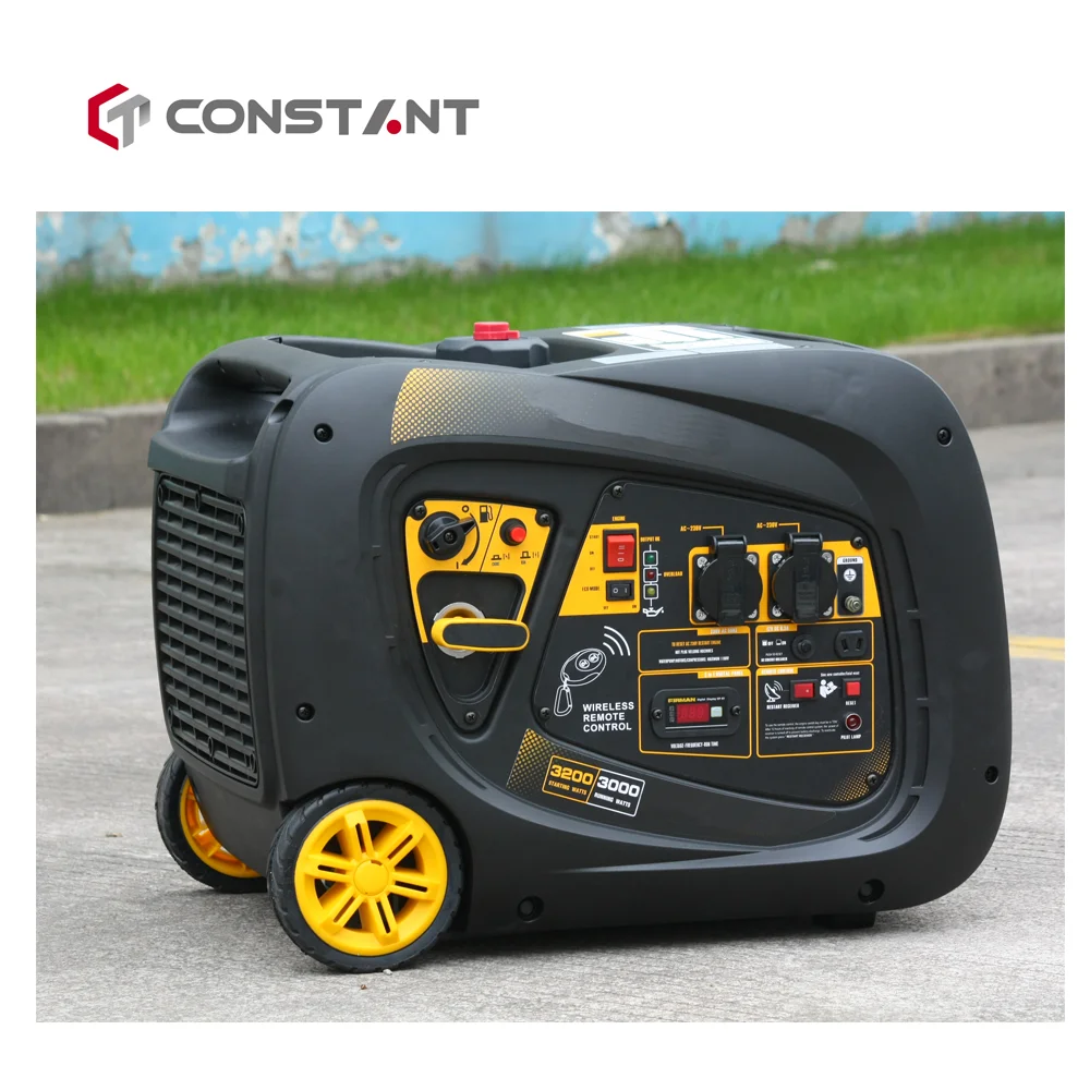 
Lower price 3kw 3kva electric start Inverter gasoline generator 