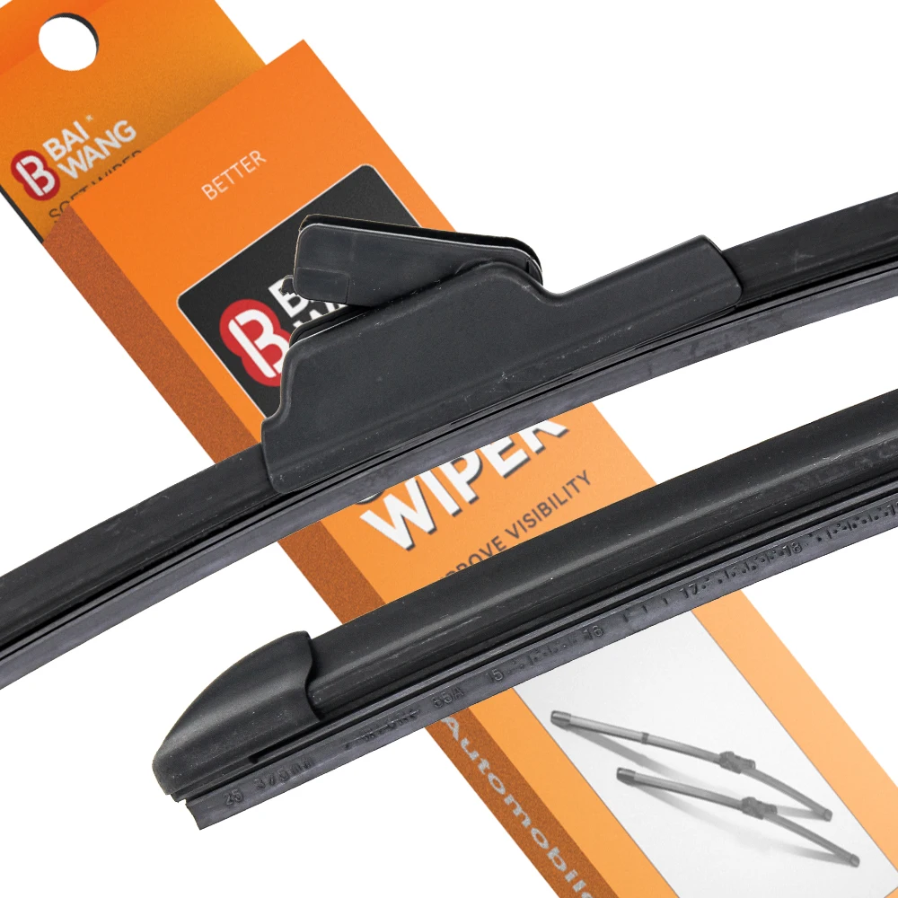 Free sample chrome windshield dropshipping wiper blades universal car front wiper blades