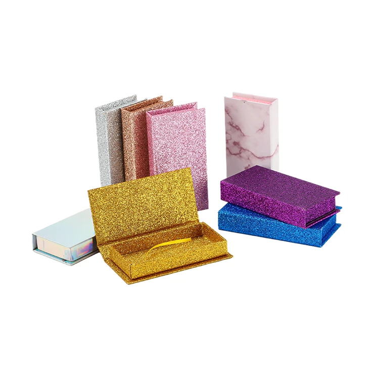 Factory Customize Logo Printed Elegant Fashion Gift Cardboard Paper Eyelash Packaging Box Lashes Box