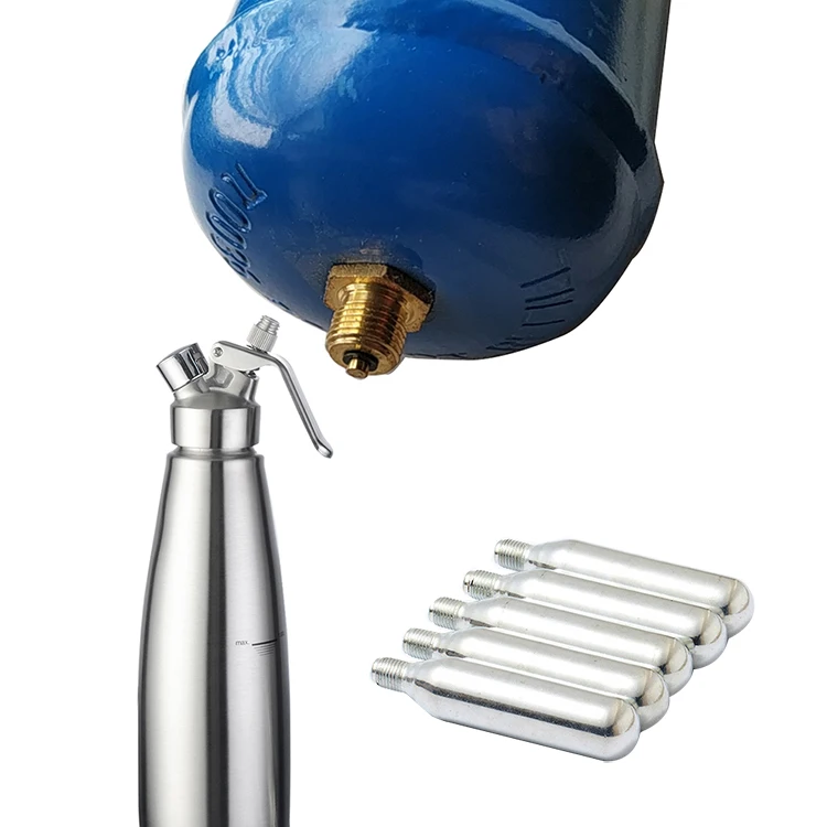 
Most popular deluxe 580g cream charger N2O nitrous oxide 0.95L cylinder 