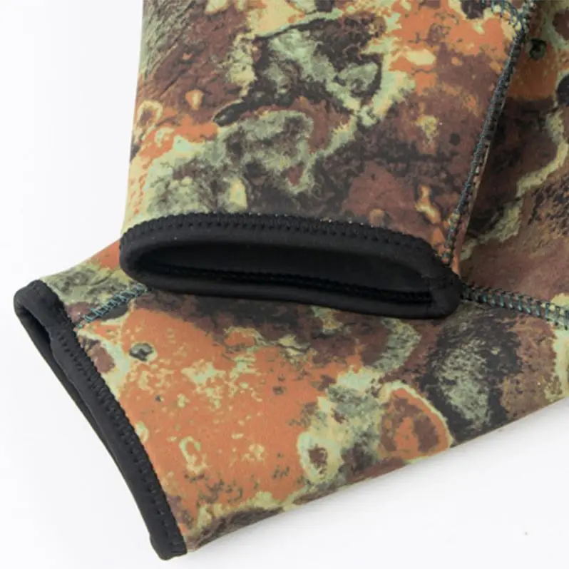 2023 Customizable Camouflage Dive Suit 5mm Spearfishing Wetsuit Durable Smooth Skin Full Body Camo Neoprene Wet Suit