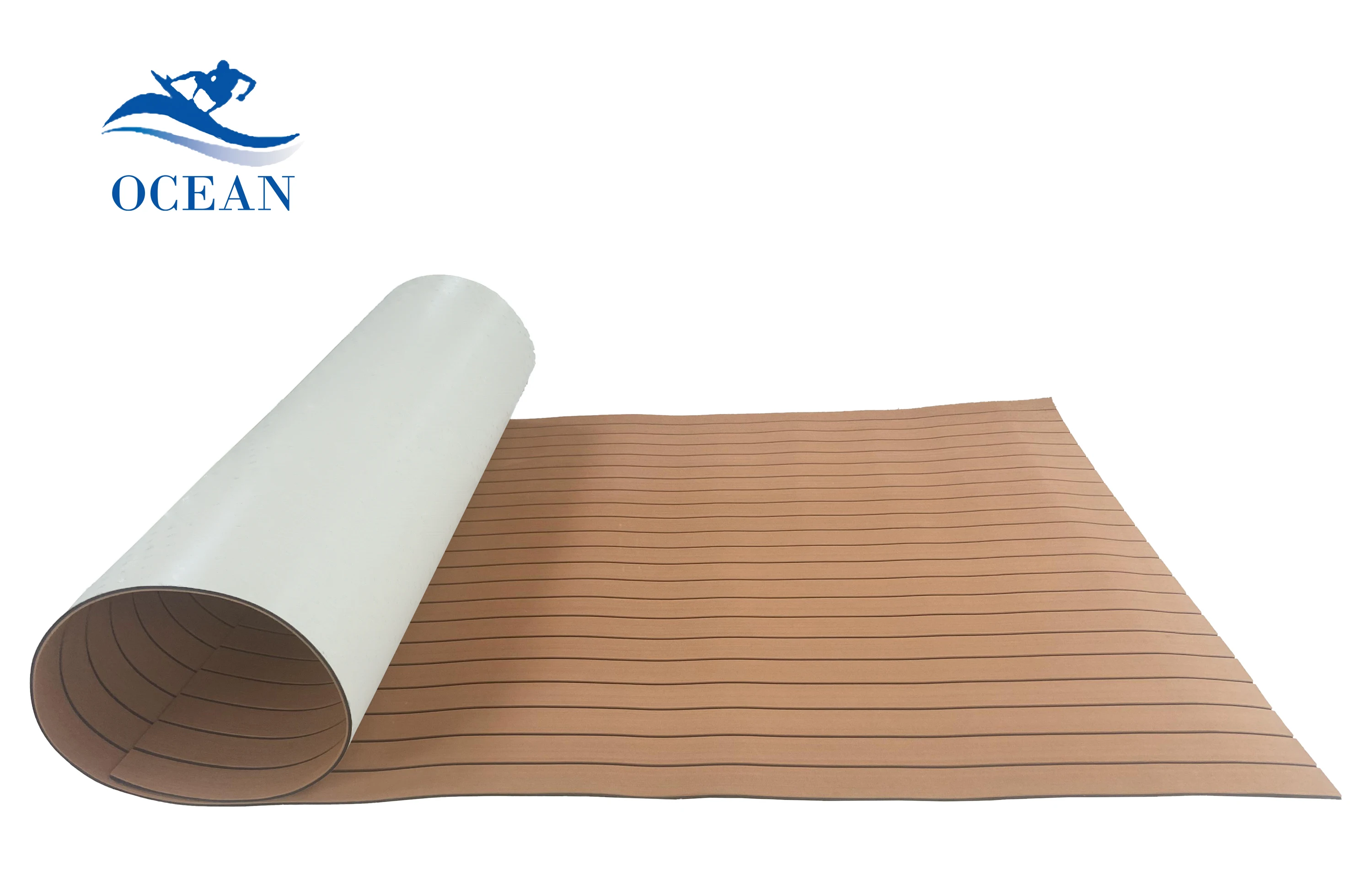 Ocean Eva Foam Marine Nonslip Carpets Wall Carpet Marine Foam Sheet Synthetic Teak Faux Teak Sea Decking Marine Decking