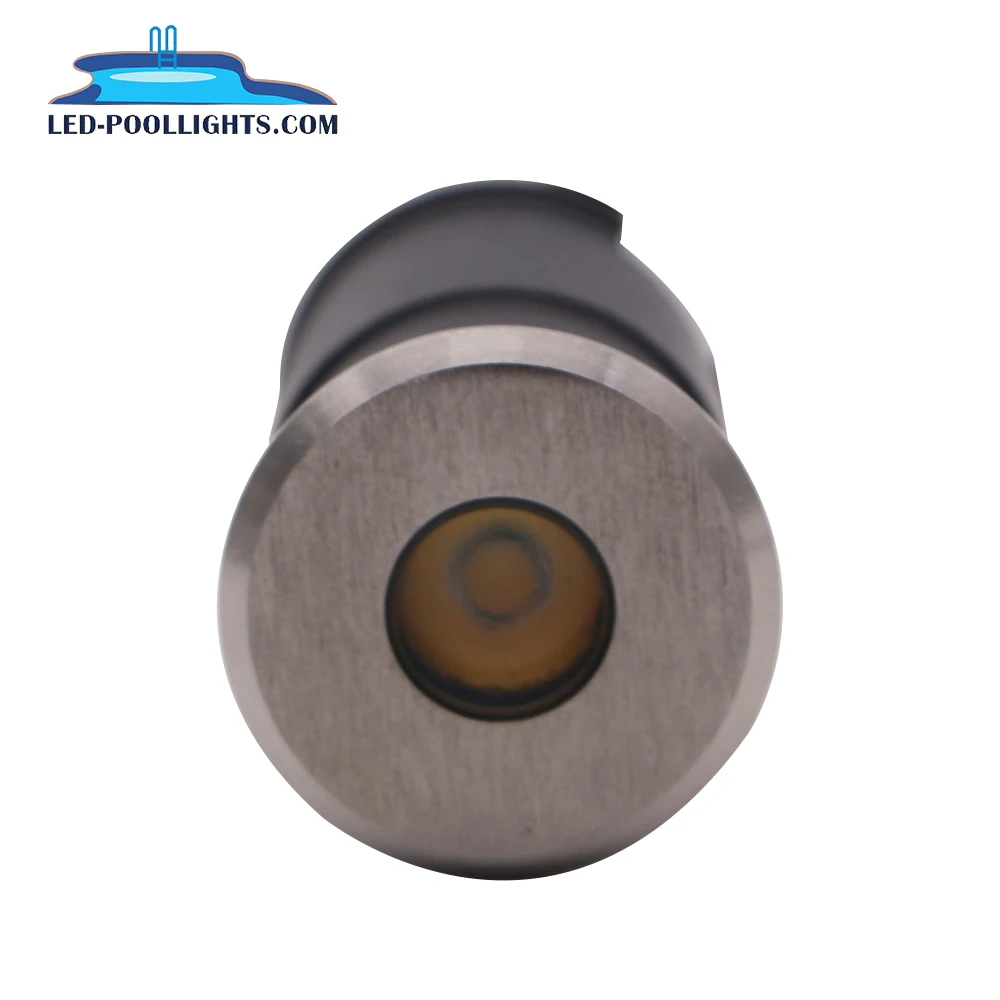 Huaxia Mini underwater lights waterproof IP67 stainless steel exterior warm white DC12V 1*1W LED Underground Light