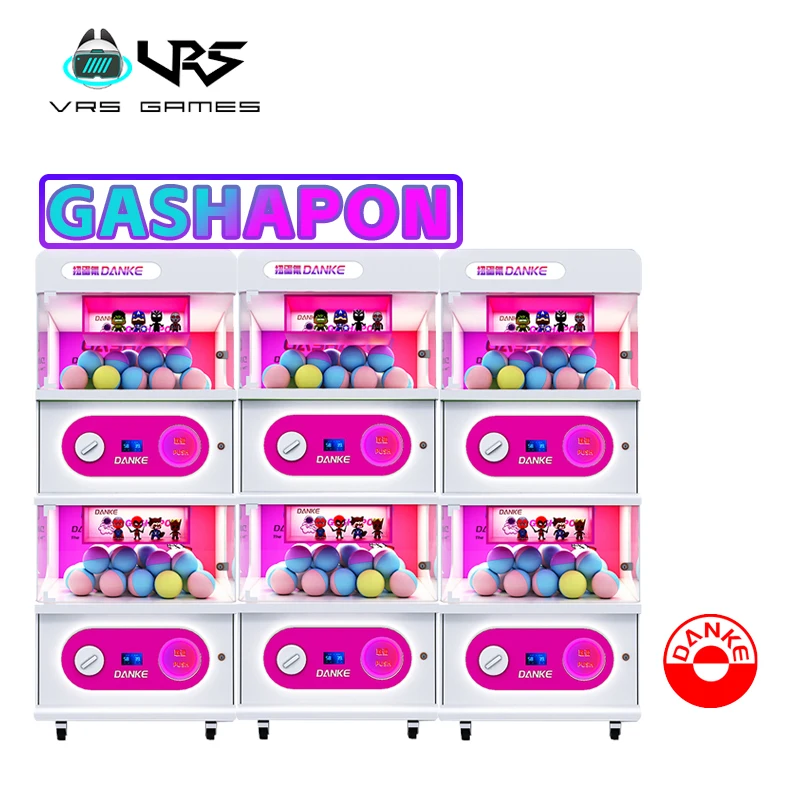 Игрушечный автомат Gashapon Gacha с монетоприемным управлением
