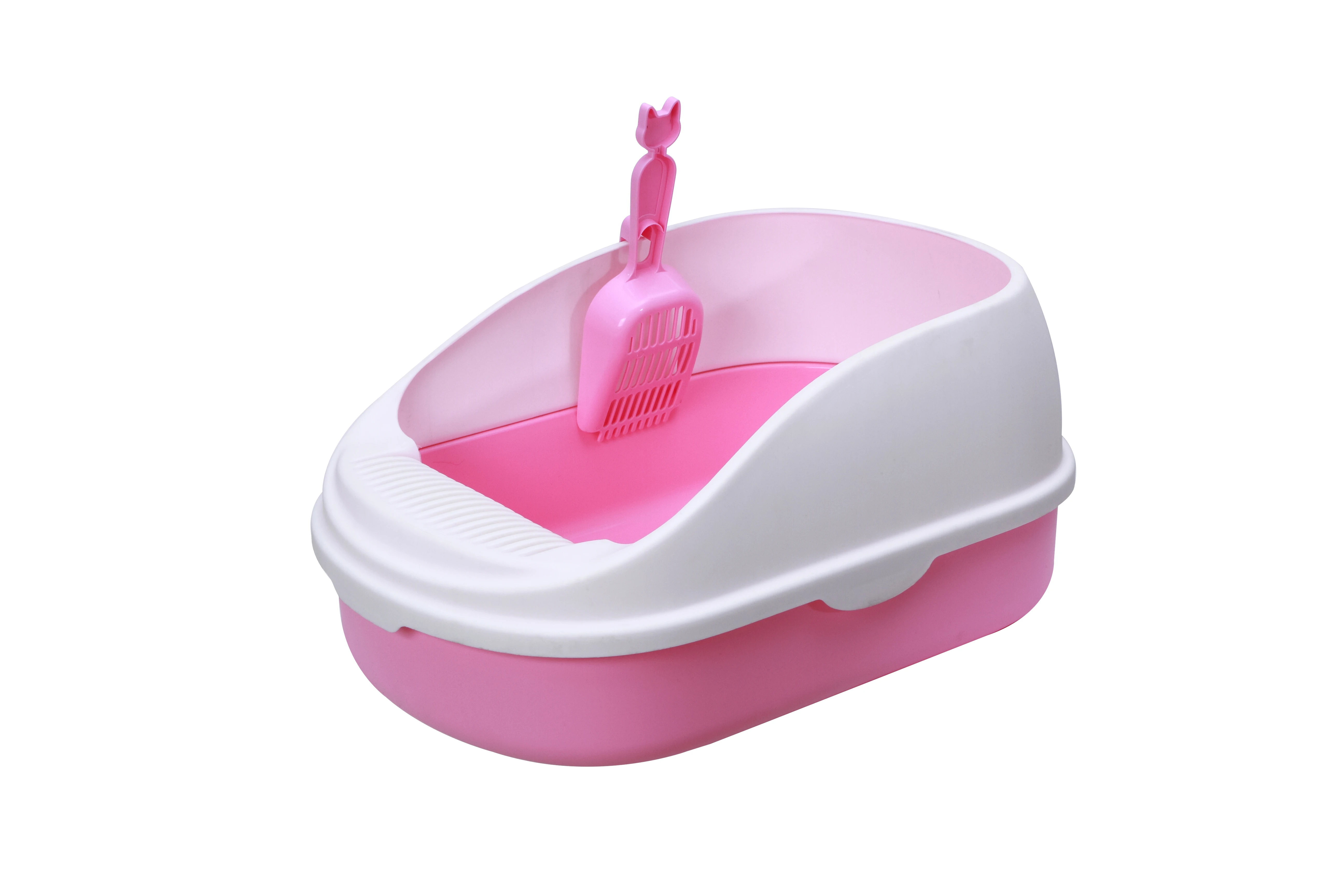 Pet Products Pet Cleaning Supplies Cat Products Cat Litter Box Cat Toilet Large Small Purple Pink Green Blue Coffee