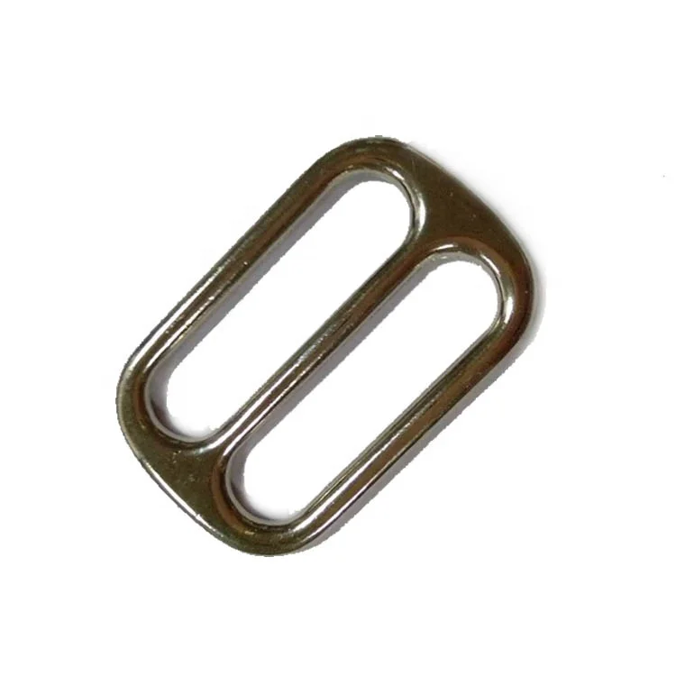 High quality 38mm metal tri-glide slider adjustable alloy buckle for handbag luggage strap