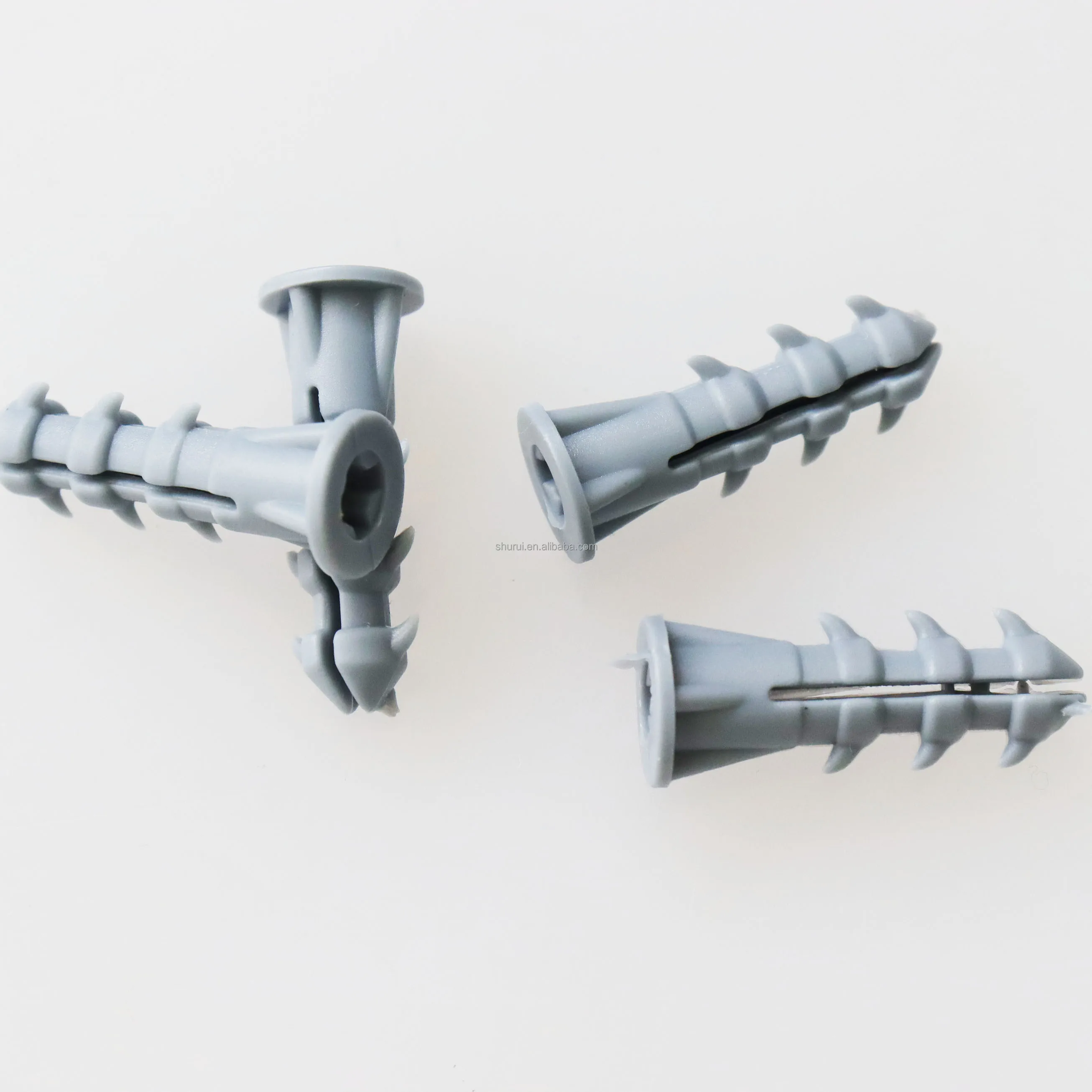 Support Customization General Industry Screw Set Expansion Bolt Plastic Anchor Screw 100PCS