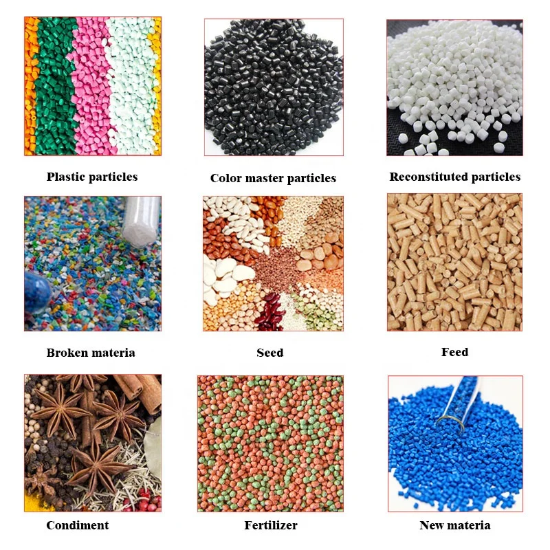 Factory Direct Sale 500Kg 2 Ton Stainless Steel Plastic Particle Powder Mixing Machine