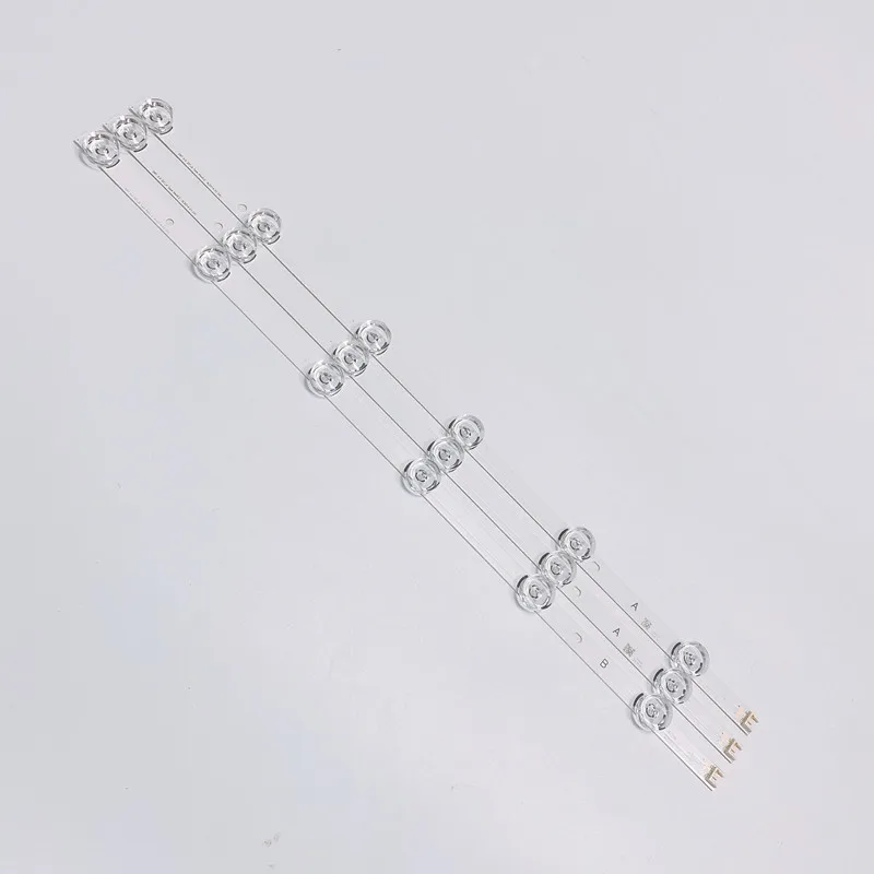 Светодиодные полосы для ремонта телевизора запчасти 6 В 2 Вт 6LED DRT3.0 rev0. 9 32LB5600 подсветка светодиодная 32
