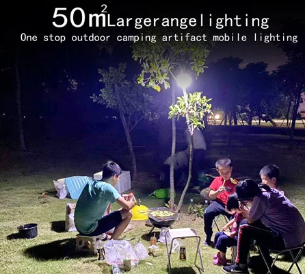 Rechargeable LED bulb lamp remote control solar charging lamp portable emergency night market lamp outdoor
