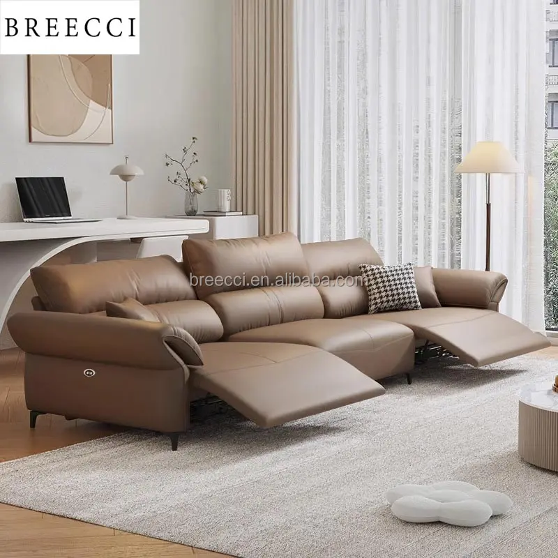 Мебель для гостиной распродажа современный комплект диван кресло функциональное электрическое кожаное кинотеатр функциональный VIP