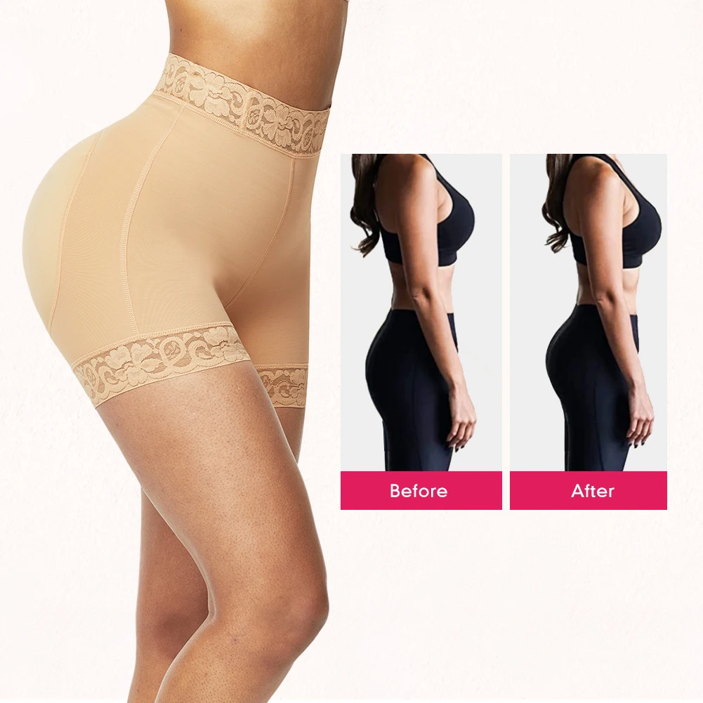 
New Style Enhancer Butt Lifter Tummy Control 4 Steel Bone Slimming Pants Body Shaper 